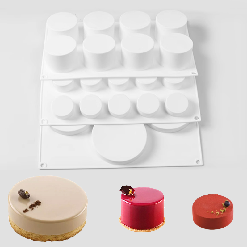 Soap Making Supplies - Cylindrical French Mousse Cake Mold Silicone