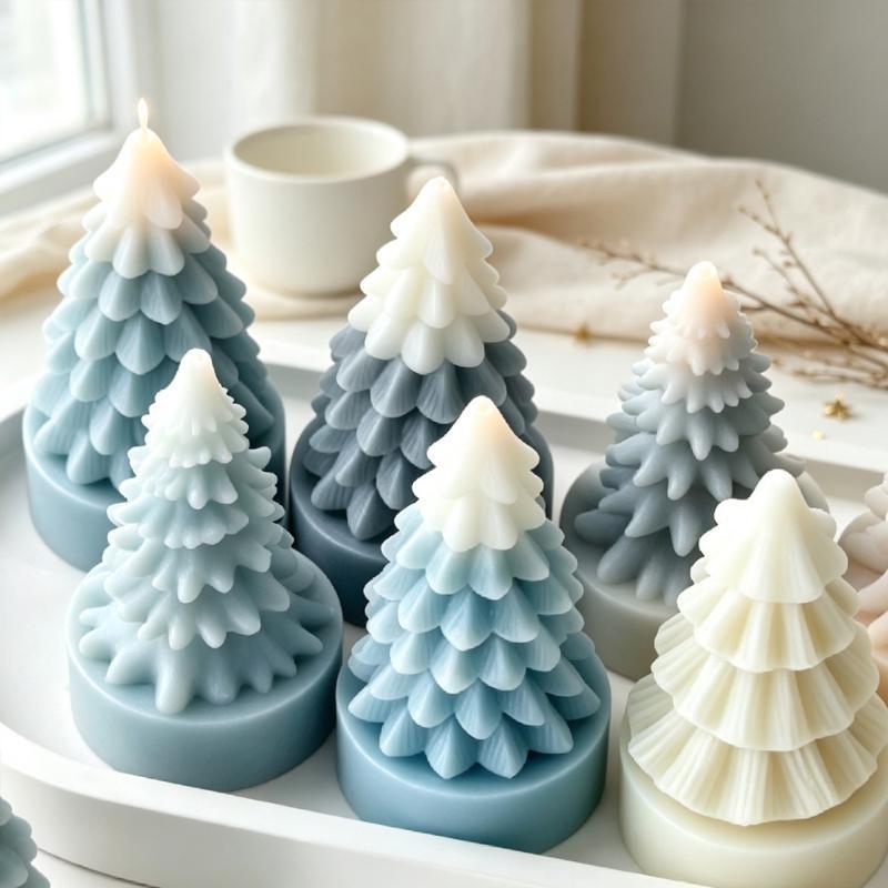 DIY Mini Christmas Tree Silico - Soap Making Supplies 评论和价格