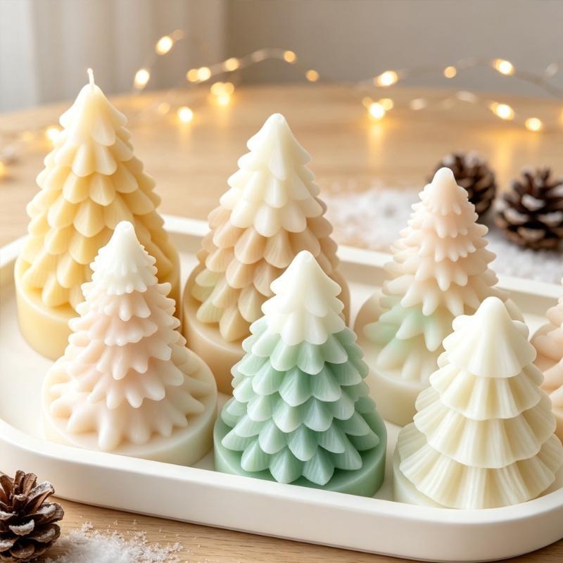 DIY Mini Christmas Tree Silico - Soap Making Supplies 评论和价格