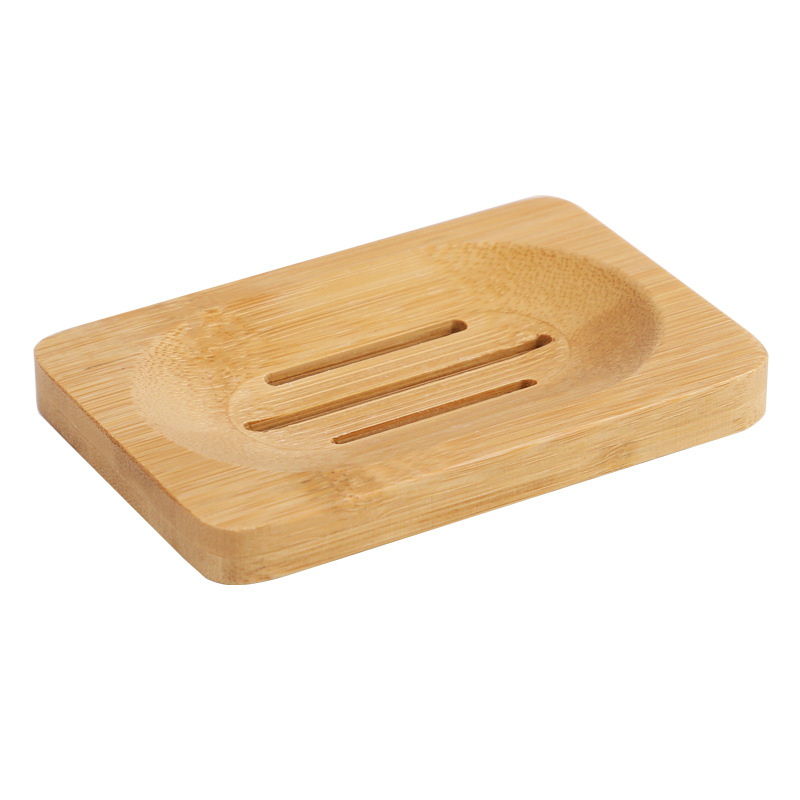 1 Pc Bamboo Wooden Soap Dish,  - Soap Making Tray 评论和价格