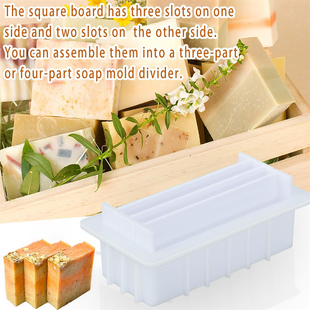42oz Silicone Soap Mold with 5 - Soap Making Tray 评论和价格