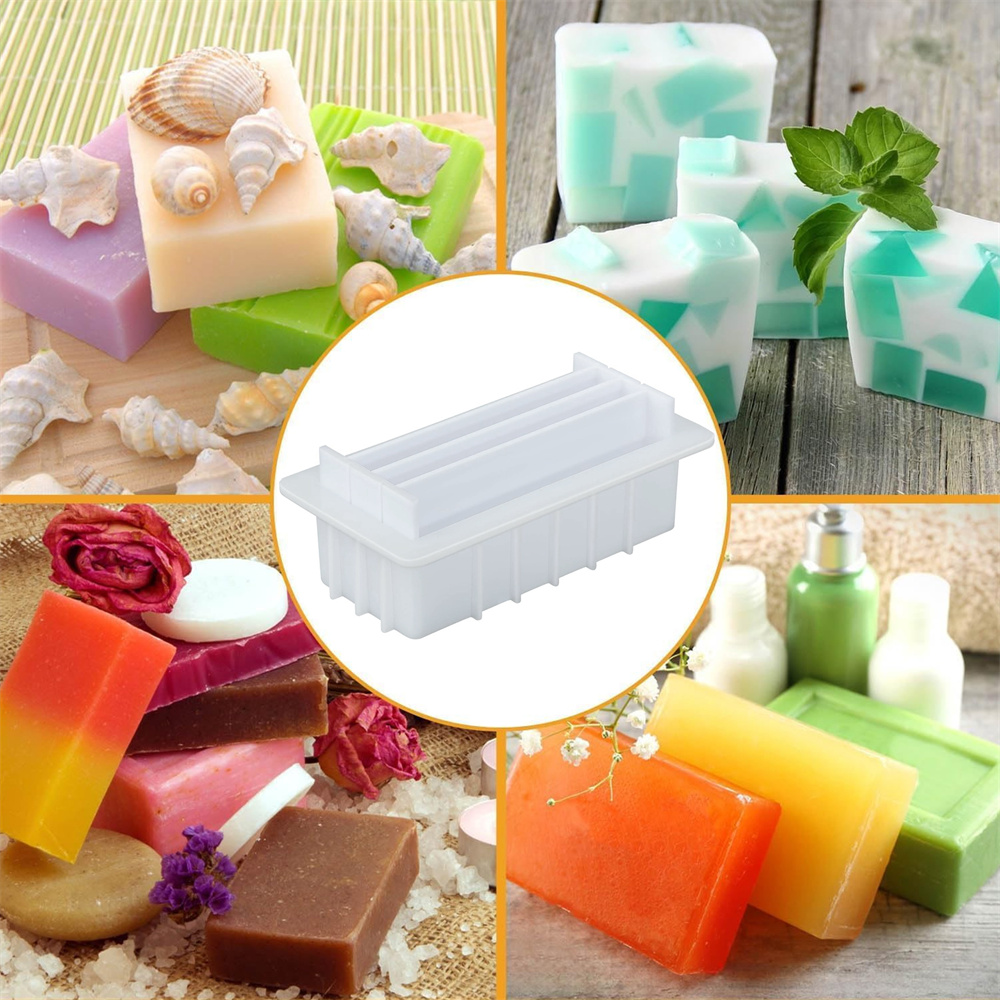 42oz Silicone Soap Mold with 5 - Soap Making Tray 评论和价格
