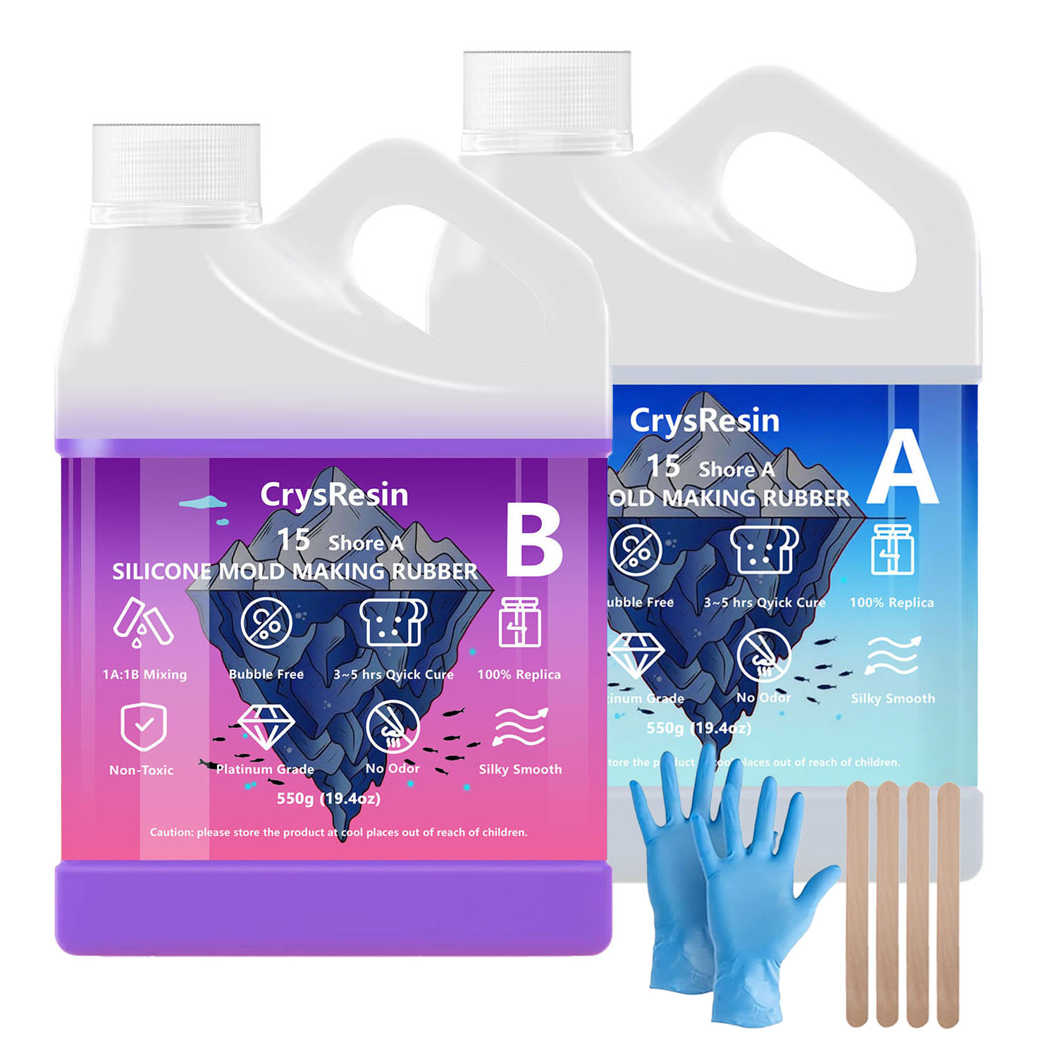 Purple Liquid Silicone Rubber  - Soap Making Ratios 评论和价格