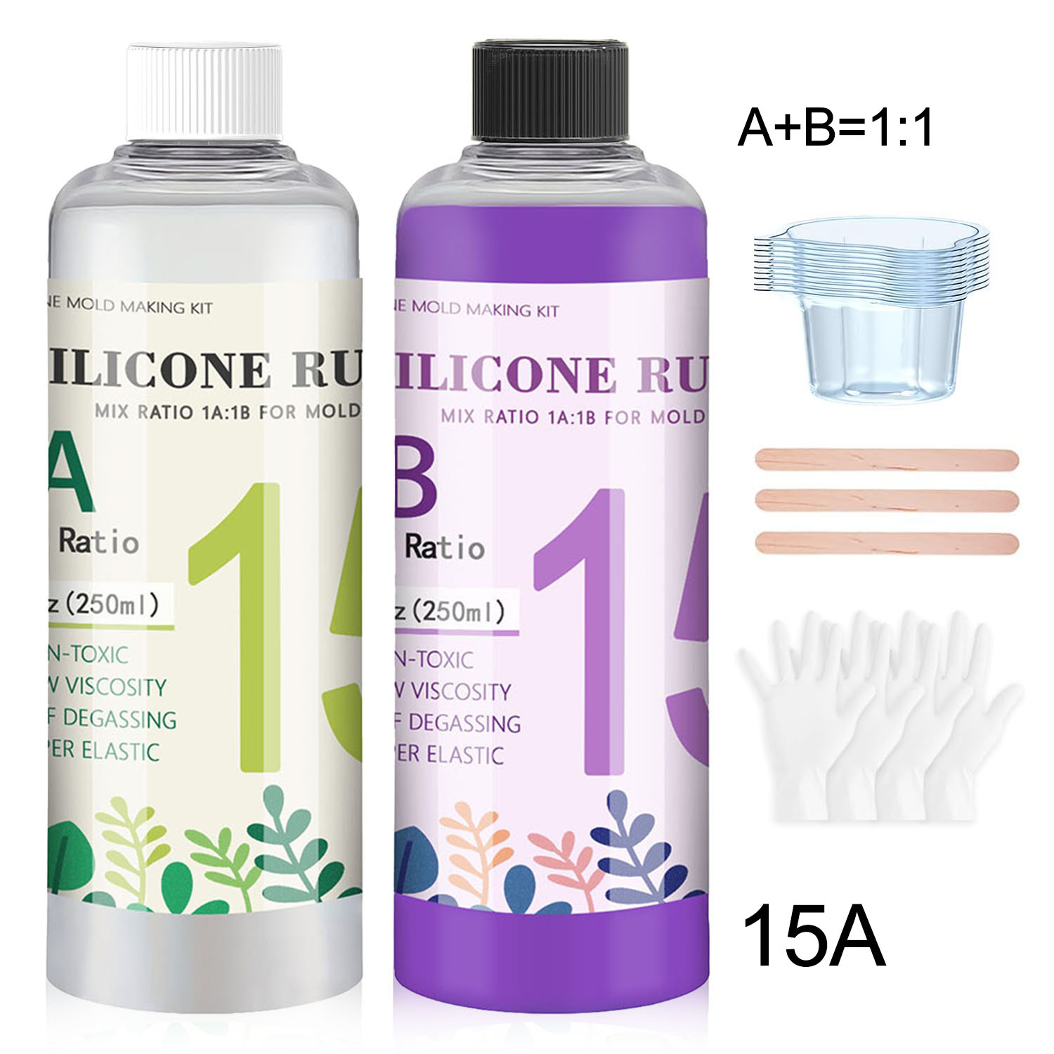 Purple Liquid Silicone Rubber  - Soap Making Ratios 评论和价格