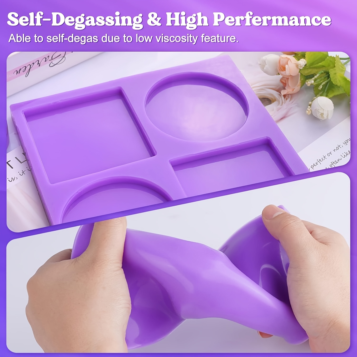 Purple Liquid Silicone Rubber  - Soap Making Ratios 评论和价格