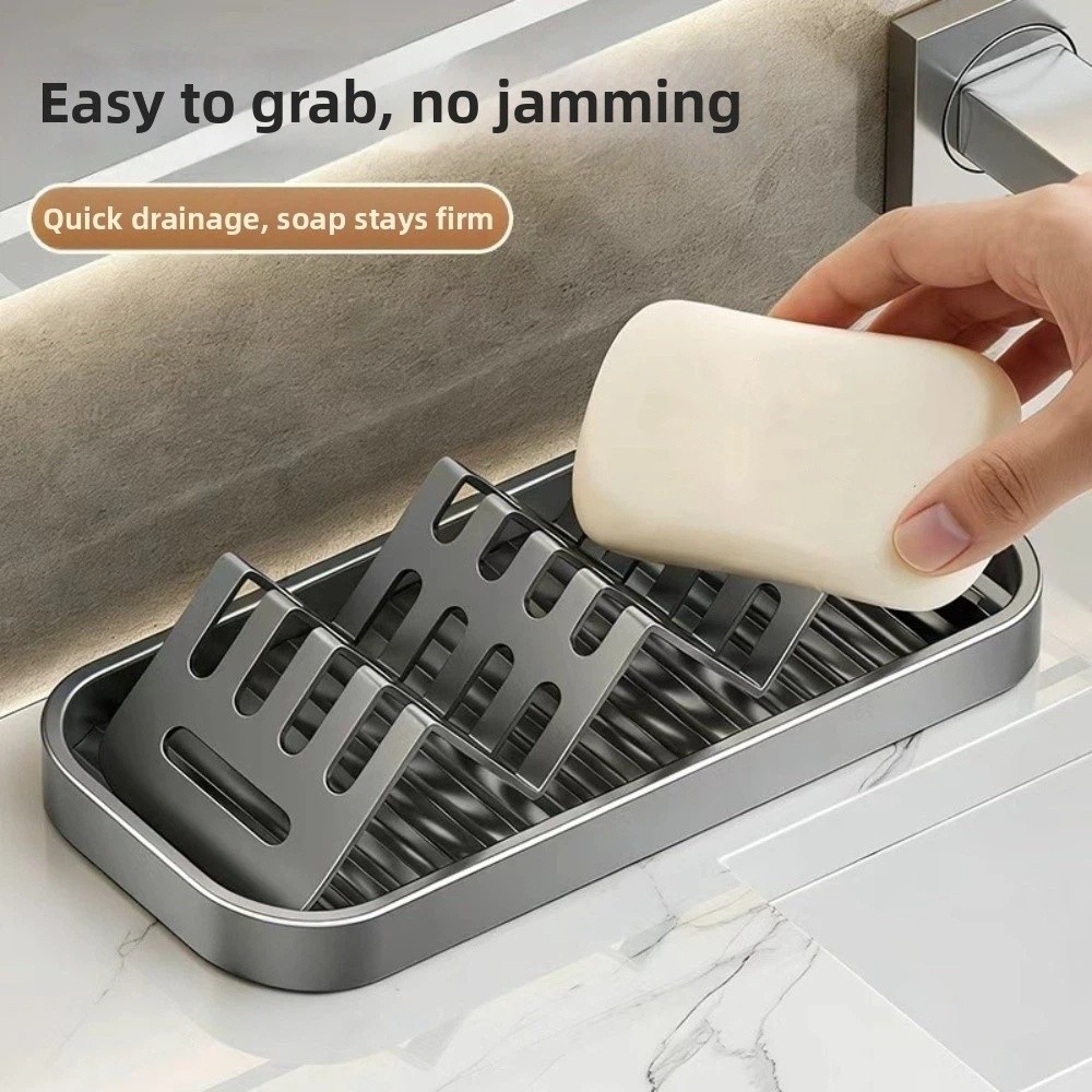 Waterproof W-Shaped Soap Rack  - Soap Making Tray 评论和价格