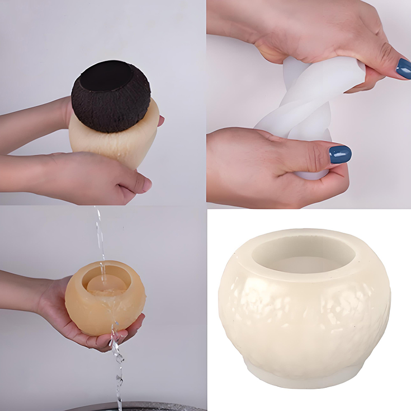 3D Simulation Coconut Silicone - Soap Making Supplies 评论和价格