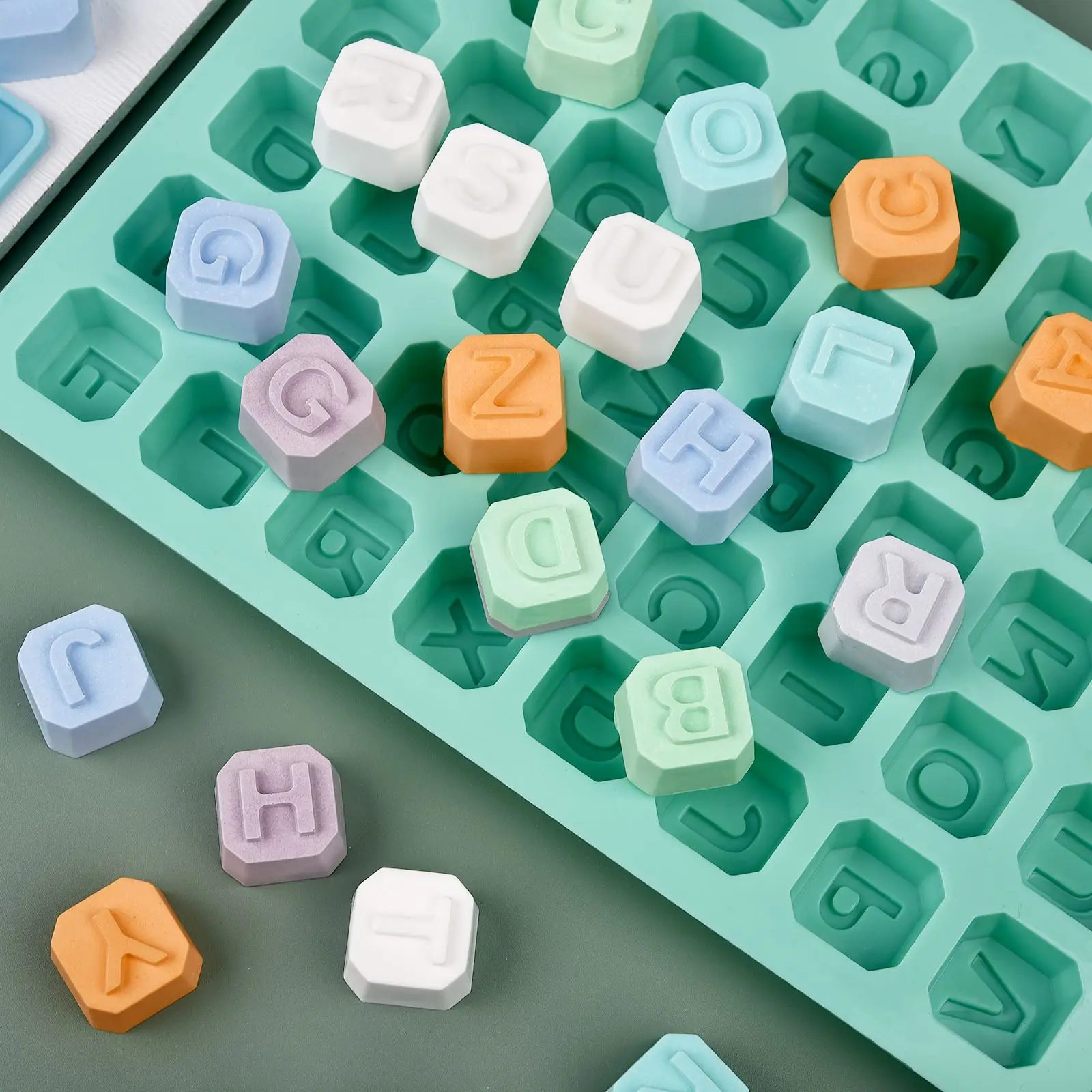 48 Letter Enghish Alphabet let - Soap Making Supplies 评论和价格