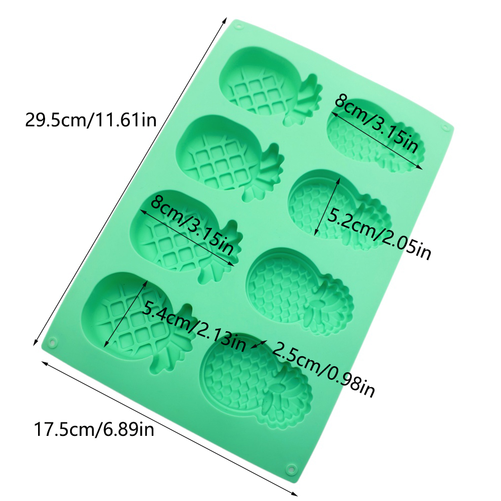 Pineapple Shape Silicone Cake  - Soap Making Supplies 评论和价格