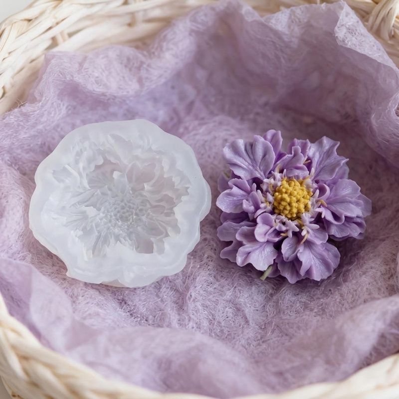 1 Dreamy Blue Potted Flower Si - Soap Making Dish 评论和价格