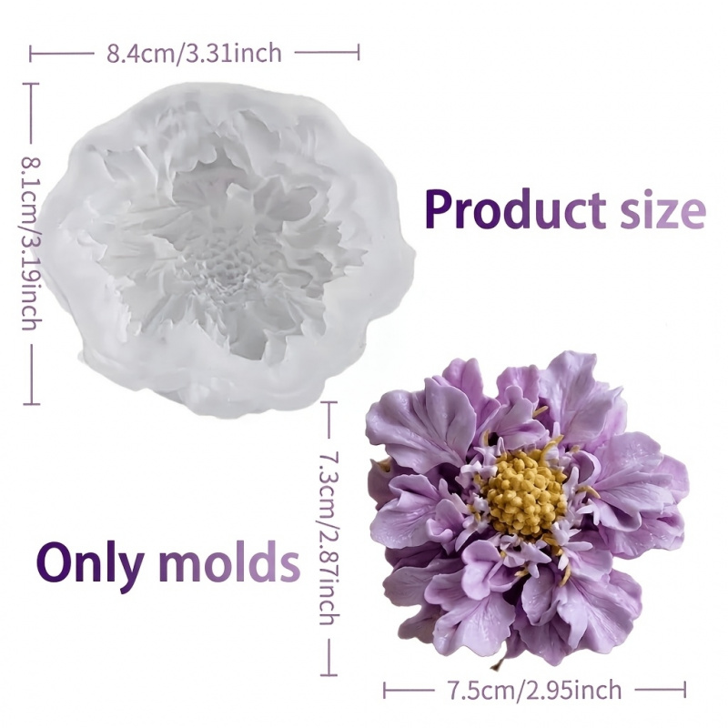 1 Dreamy Blue Potted Flower Si - Soap Making Dish 评论和价格