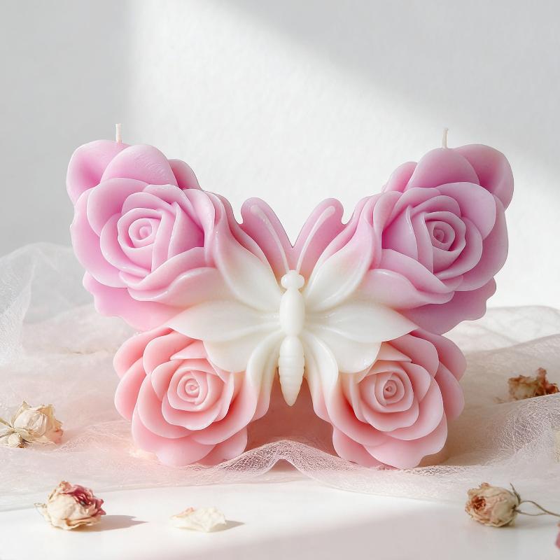 DIY Rose Butterfly Form Silico - Soap Making Supplies 评论和价格