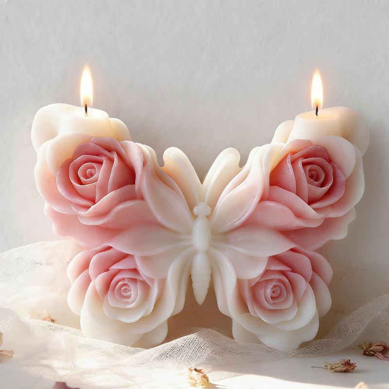 DIY Rose Butterfly Form Silico - Soap Making Supplies 评论和价格