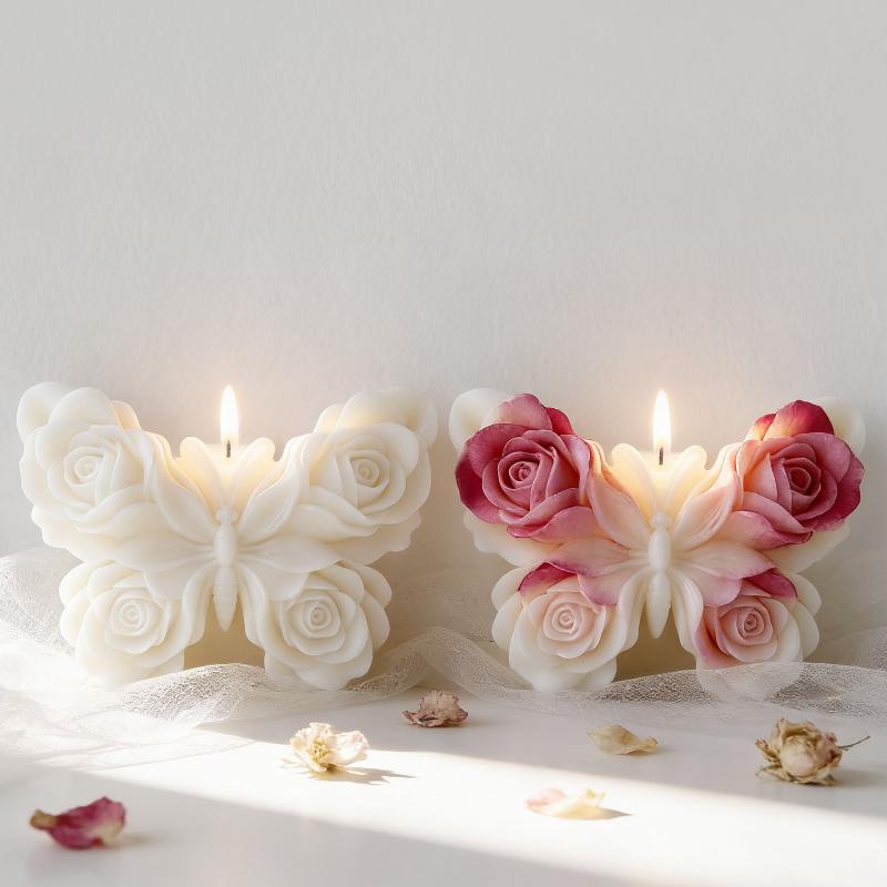 DIY Rose Butterfly Form Silico - Soap Making Supplies 评论和价格
