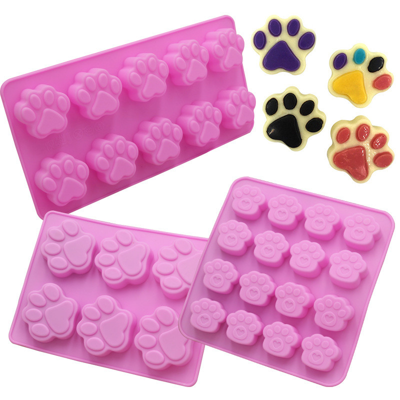 Cat Claw Shape Chocolate Silic - Soap Making Supplies 评论和价格