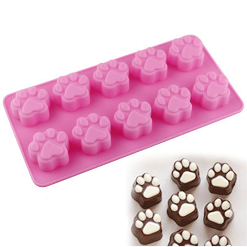 Cat Claw Shape Chocolate Silic - Soap Making Supplies 评论和价格