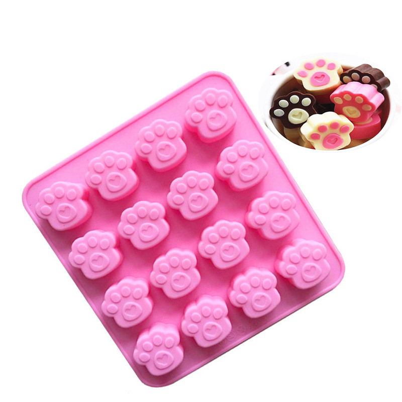 Cat Claw Shape Chocolate Silic - Soap Making Supplies 评论和价格