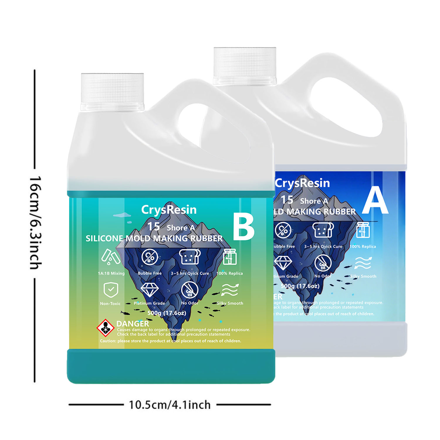 Green Liquid Silicone Rubber M - Soap Making Ratios 评论和价格