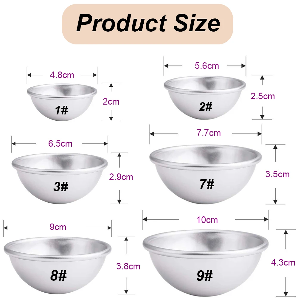 4PCS/Set Semicircle Sphere Bat - Soap Making Tray 评论和价格