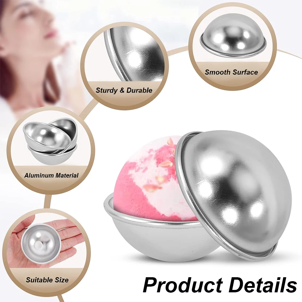 4PCS/Set Semicircle Sphere Bat - Soap Making Tray 评论和价格